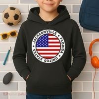 Jacksonville Florida USA Kids Hoodie thumb 2