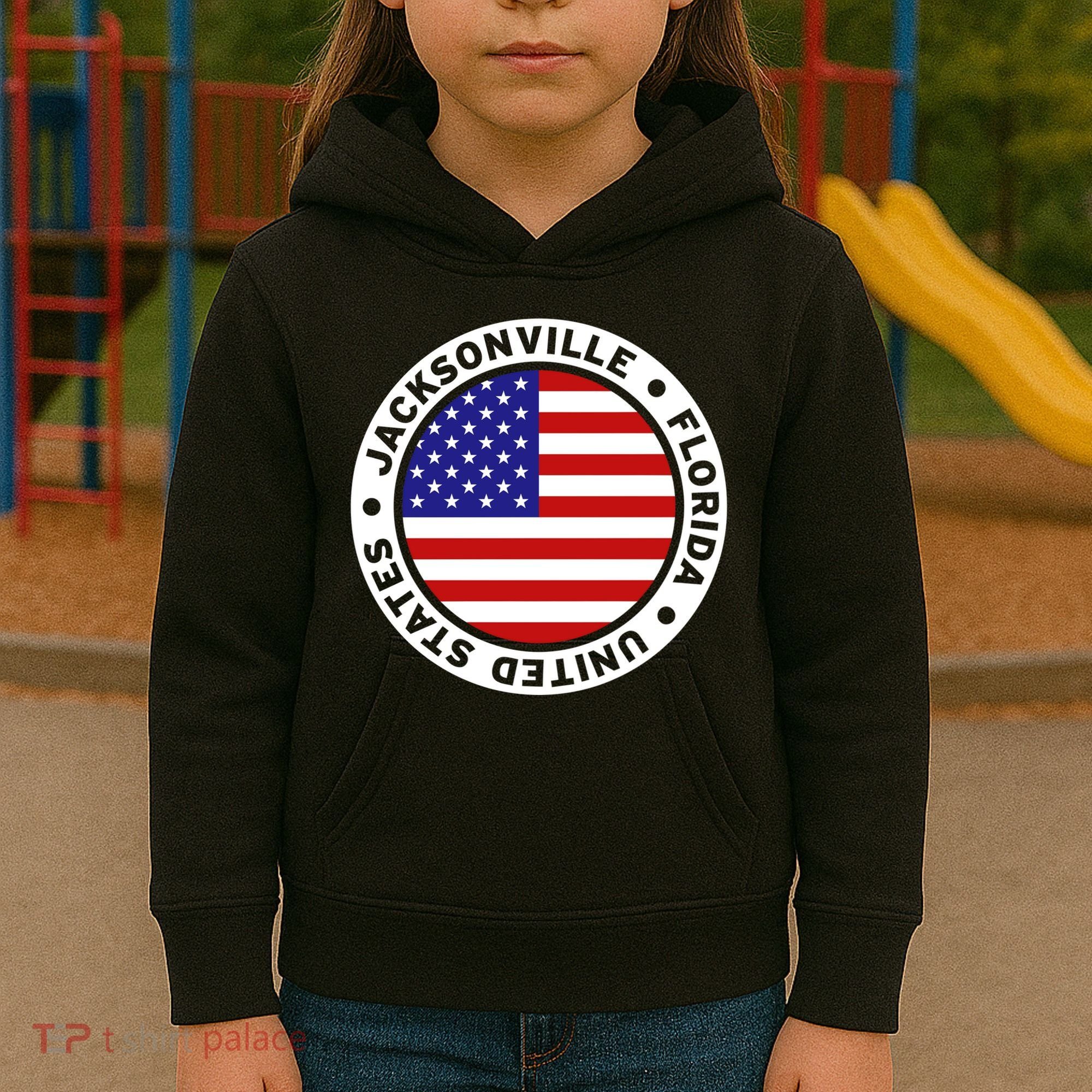 Jacksonville Florida USA Kids Hoodie