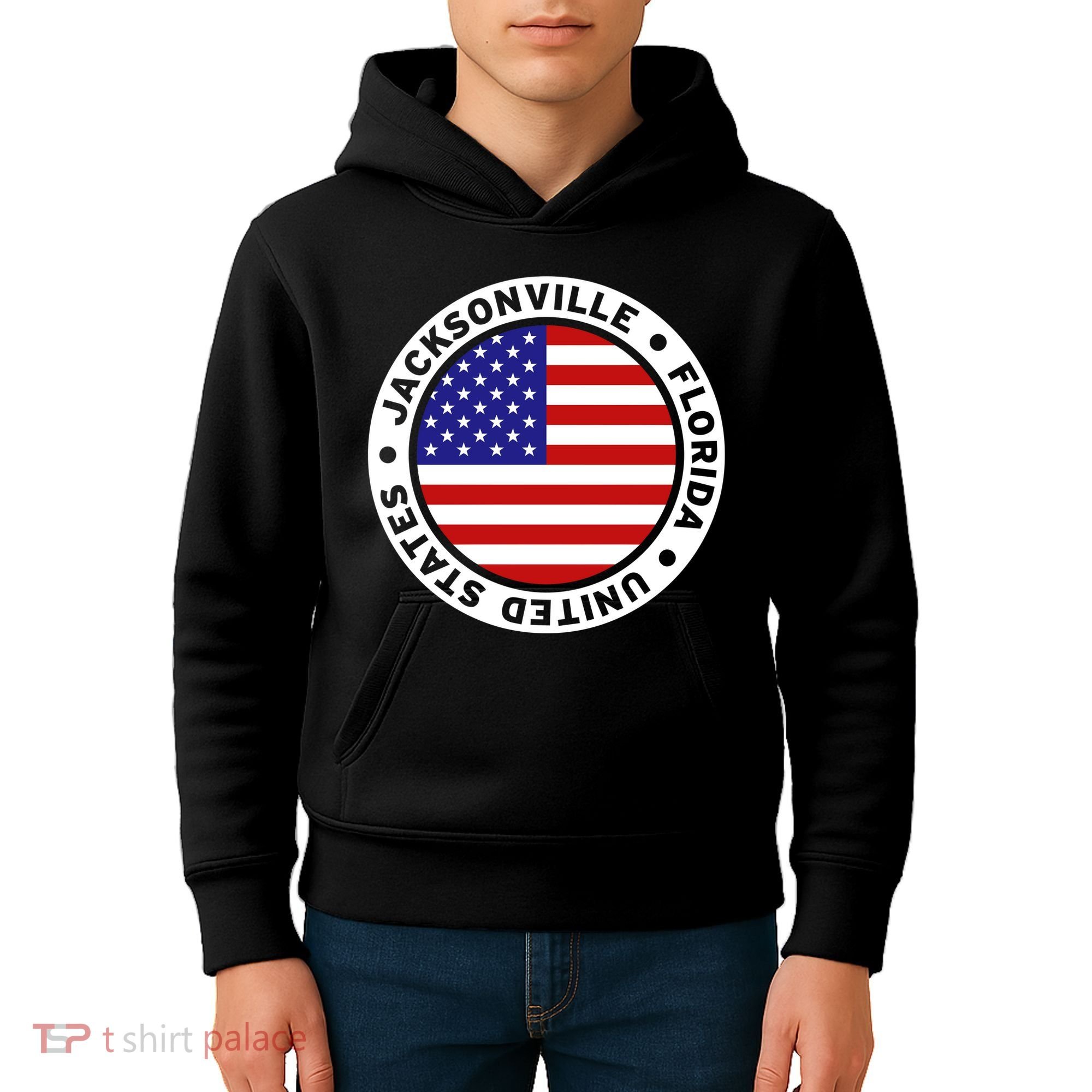 Jacksonville Florida USA Kids Hoodie