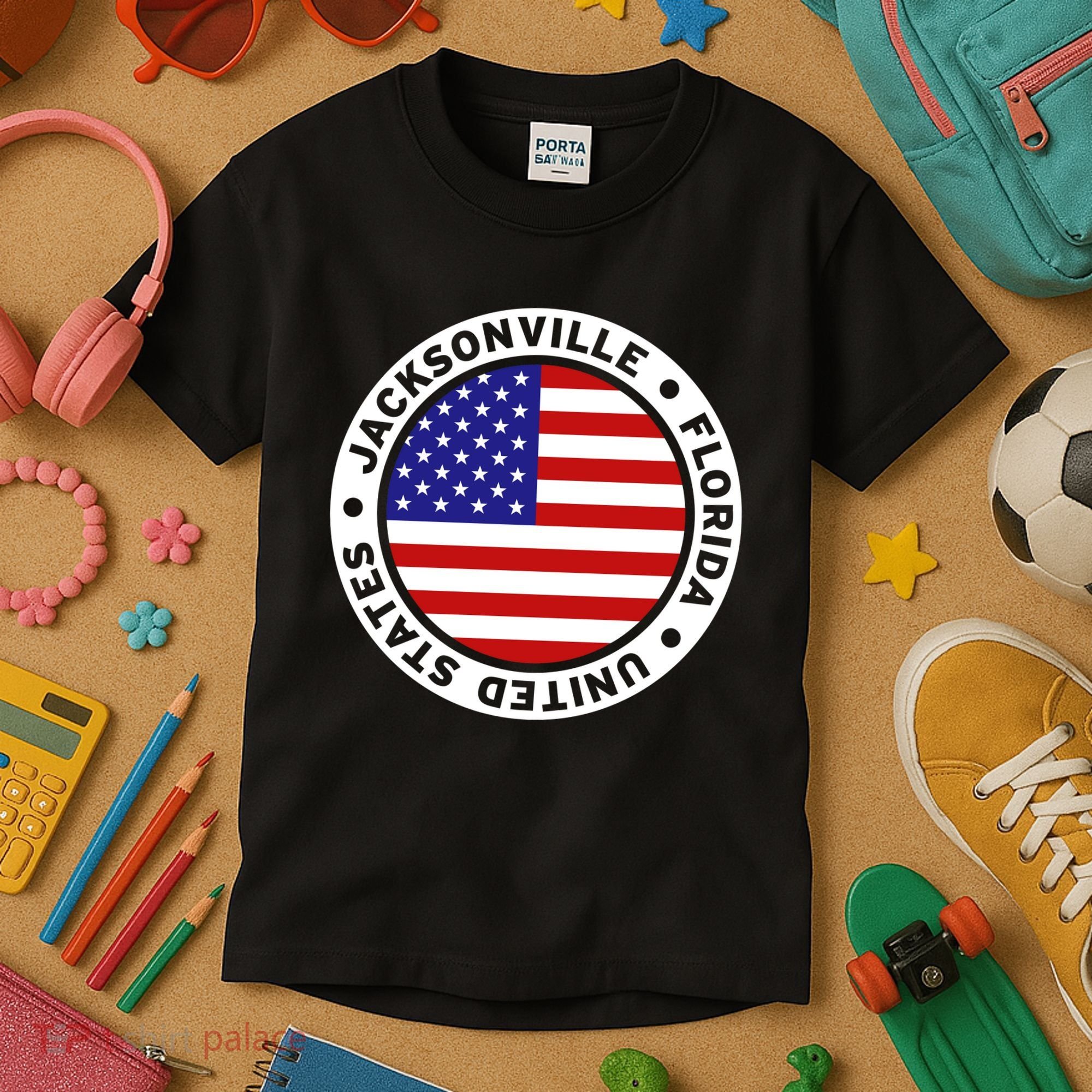 Jacksonville Florida USA Kids T-Shirt