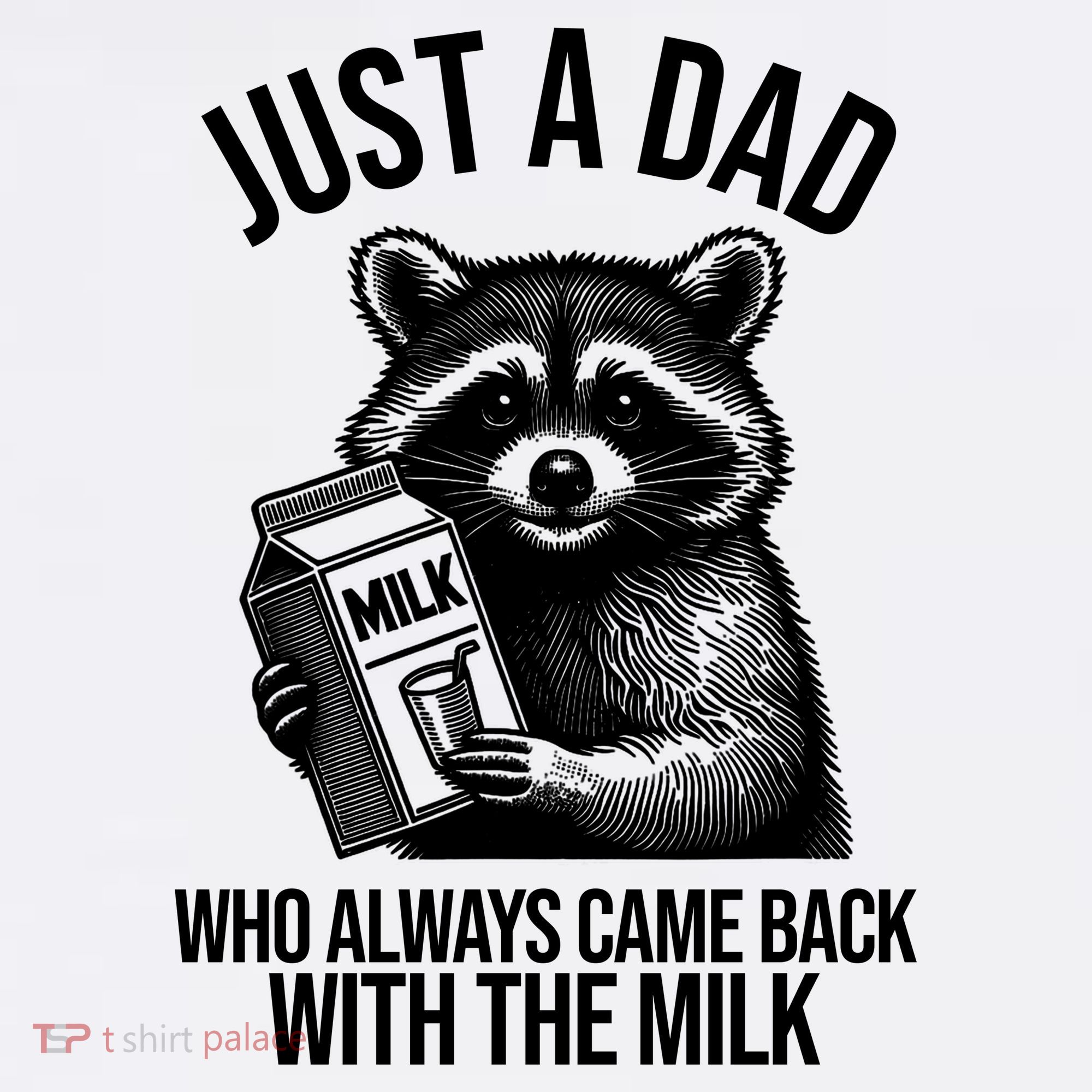 Just A Dad Who Always Came Back With The Milk Funny Women's Hoodie