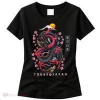 Japanese Aesthetic Dragon Tokyo Japan Women's T-Shirt thumb 0
