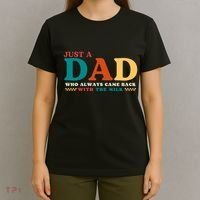 Just A Dad Who Always Came Back With The Milk FatherS Day T-Shirt thumb 4