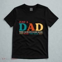 Just A Dad Who Always Came Back With The Milk FatherS Day T-Shirt thumb 5