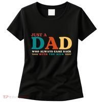 Just A Dad Who Always Came Back With The Milk FatherS Day Women's T-Shirt thumb 0