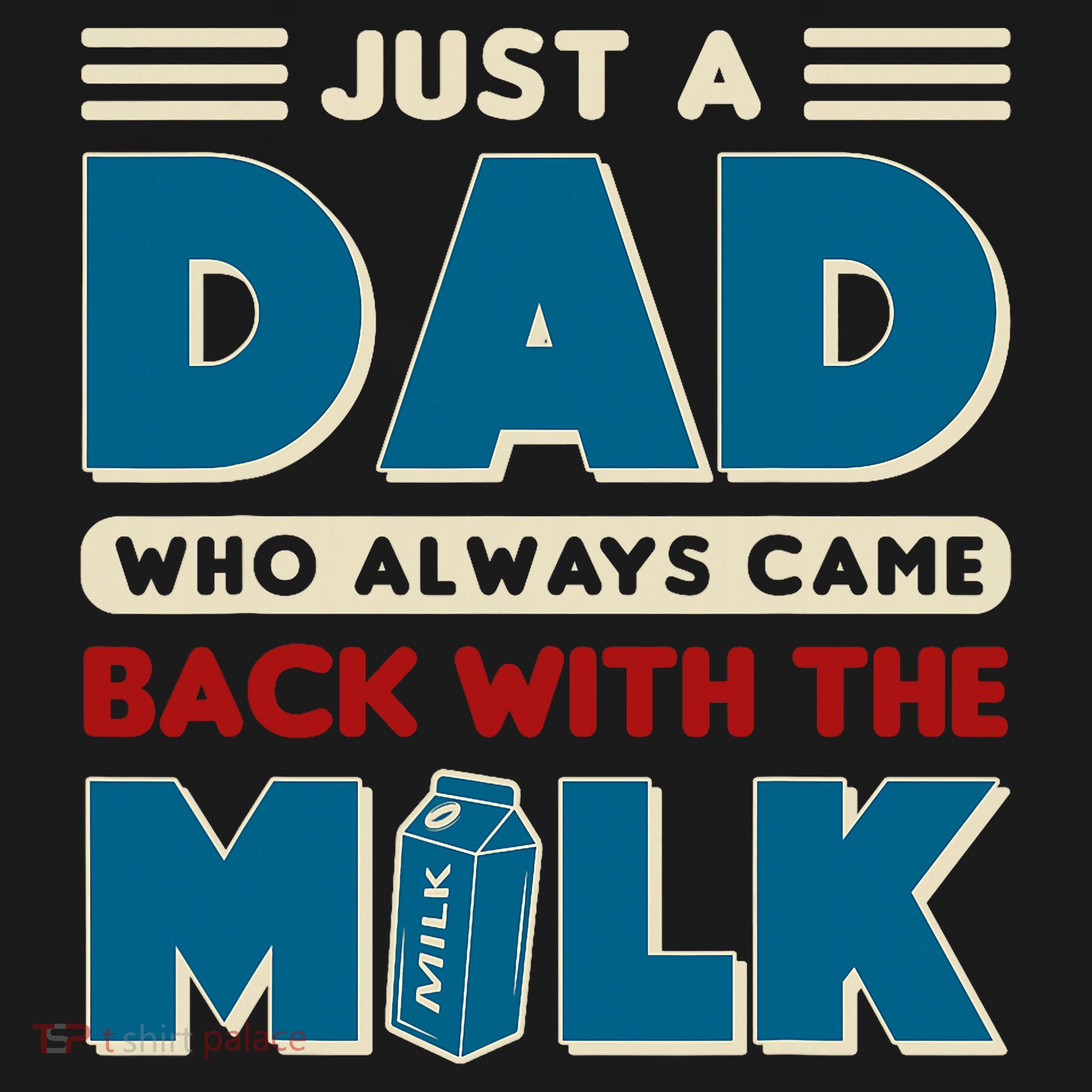 Just A Dad Who Always Came Back With The Milk Retro Fun Dad Women's Hoodie