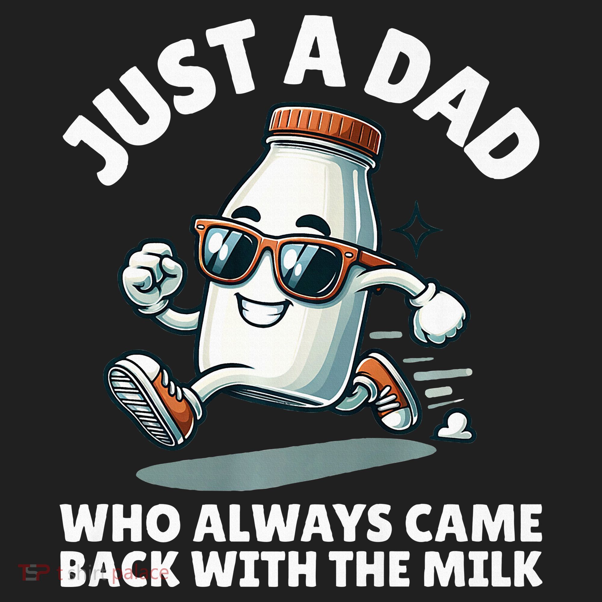 Just A Dad Who Always Came Back With The Milk Fathers Day Beanie