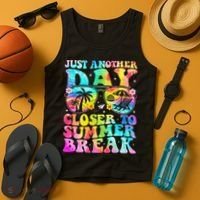 Just Another Day Closer To Summer Break Last Day Of School Tank Top thumb 4