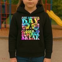 Just Another Day Closer To Summer Break Last Day Of School Kids Hoodie thumb 3