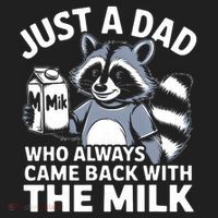 Just A Dad Who Always Came Back With The Milk Dad Beanie thumb 2