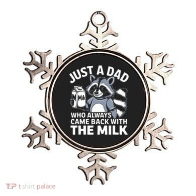 Just A Dad Who Always Came Back With The Milk Dad Ornament