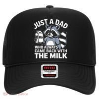 Just A Dad Who Always Came Back With The Milk Dad Hat thumb 0