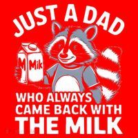 Just A Dad Who Always Came Back With The Milk Dad Santa Hat thumb 1