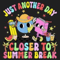 Just Another Day Closer To Summer Break Last Day Of School Beanie thumb 2