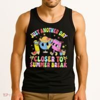 Just Another Day Closer To Summer Break Last Day Of School Tank Top thumb 3