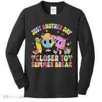 Just Another Day Closer To Summer Break Last Day Of School Kids Long Sleeve Shirt thumb 0