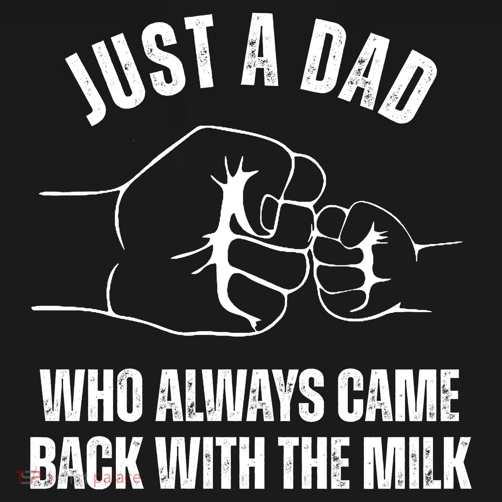 Just A Dad Who Always Came Back With The Milk Coaster