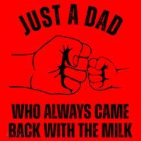 Just A Dad Who Always Came Back With The Milk Santa Hat thumb 1
