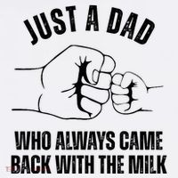 Just A Dad Who Always Came Back With The Milk Women's Tank Top thumb 5