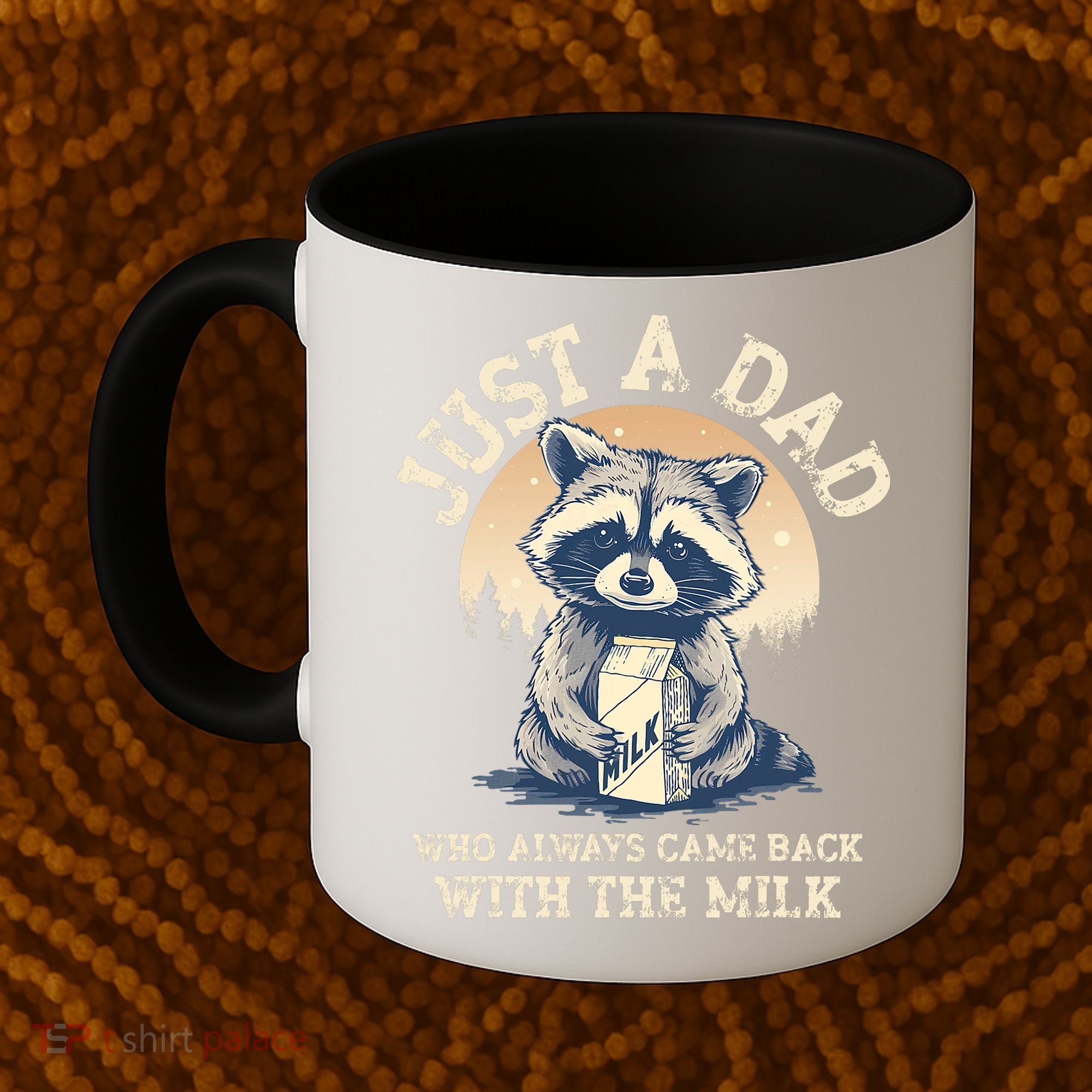Just A Dad Who Always Came Back With The Milk Ferral Dad Coffee Mug