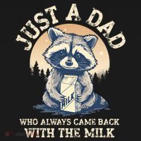 Just A Dad Who Always Came Back With The Milk Ferral Dad Visor thumb 3