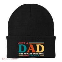 Just A Dad Who Always Came Back With The Milk Beanie thumb 0
