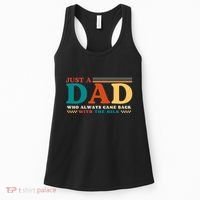 Just A Dad Who Always Came Back With The Milk Women's Tank Top thumb 0