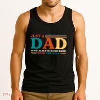 Just A Dad Who Always Came Back With The Milk Tank Top thumb 3