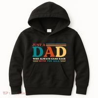 Just A Dad Who Always Came Back With The Milk Kids Hoodie thumb 0