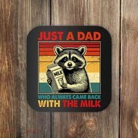 Just A Dad Who Always Came Back With The Milk Fathers Day  Coaster thumb 0
