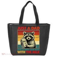Just A Dad Who Always Came Back With The Milk Fathers Day  Tote Bag thumb 0
