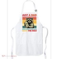 Just A Dad Who Always Came Back With The Milk Fathers Day  Apron thumb 0