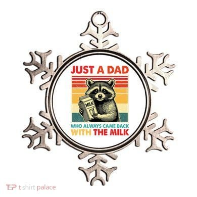 Just A Dad Who Always Came Back With The Milk Fathers Day  Ornament