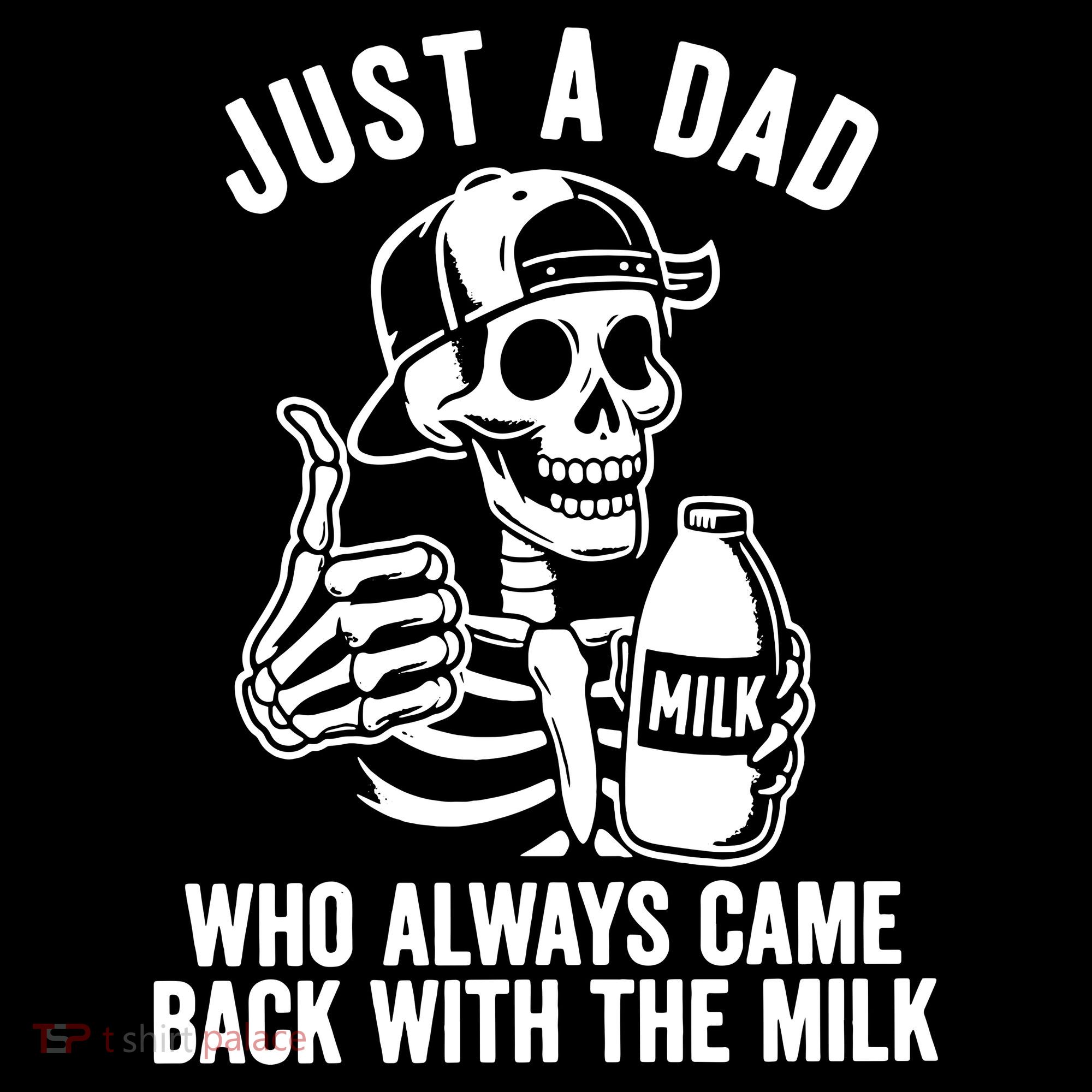 Just A Dad Who Always Came Back With The Milk Women's Hoodie