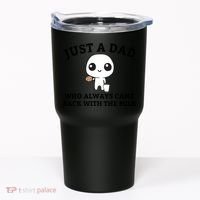 Just A Dad Who Always Came Back With The Milk Fathers Day Tumbler thumb 0