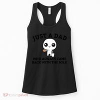 Just A Dad Who Always Came Back With The Milk Fathers Day Women's Tank Top thumb 0