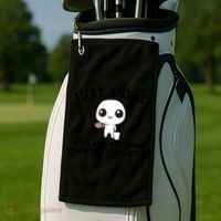 Just A Dad Who Always Came Back With The Milk Fathers Day Golf Towel thumb 2