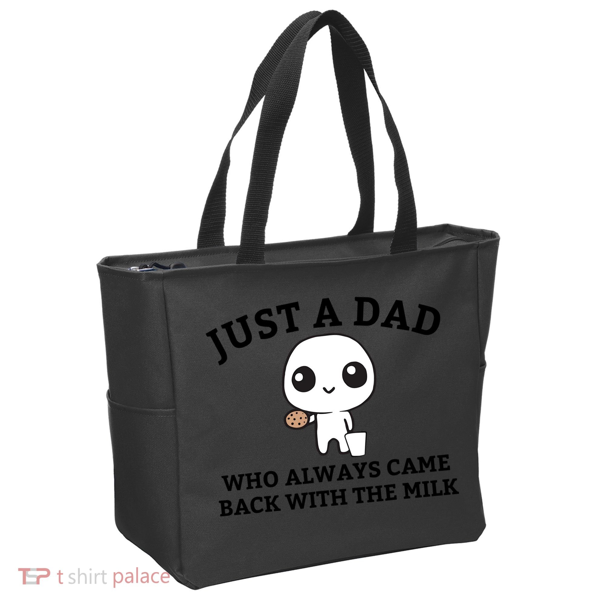 Just A Dad Who Always Came Back With The Milk Fathers Day Tote Bag
