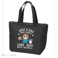 Just A Dad Who Always Came Back With The Milk Tote Bag thumb 3