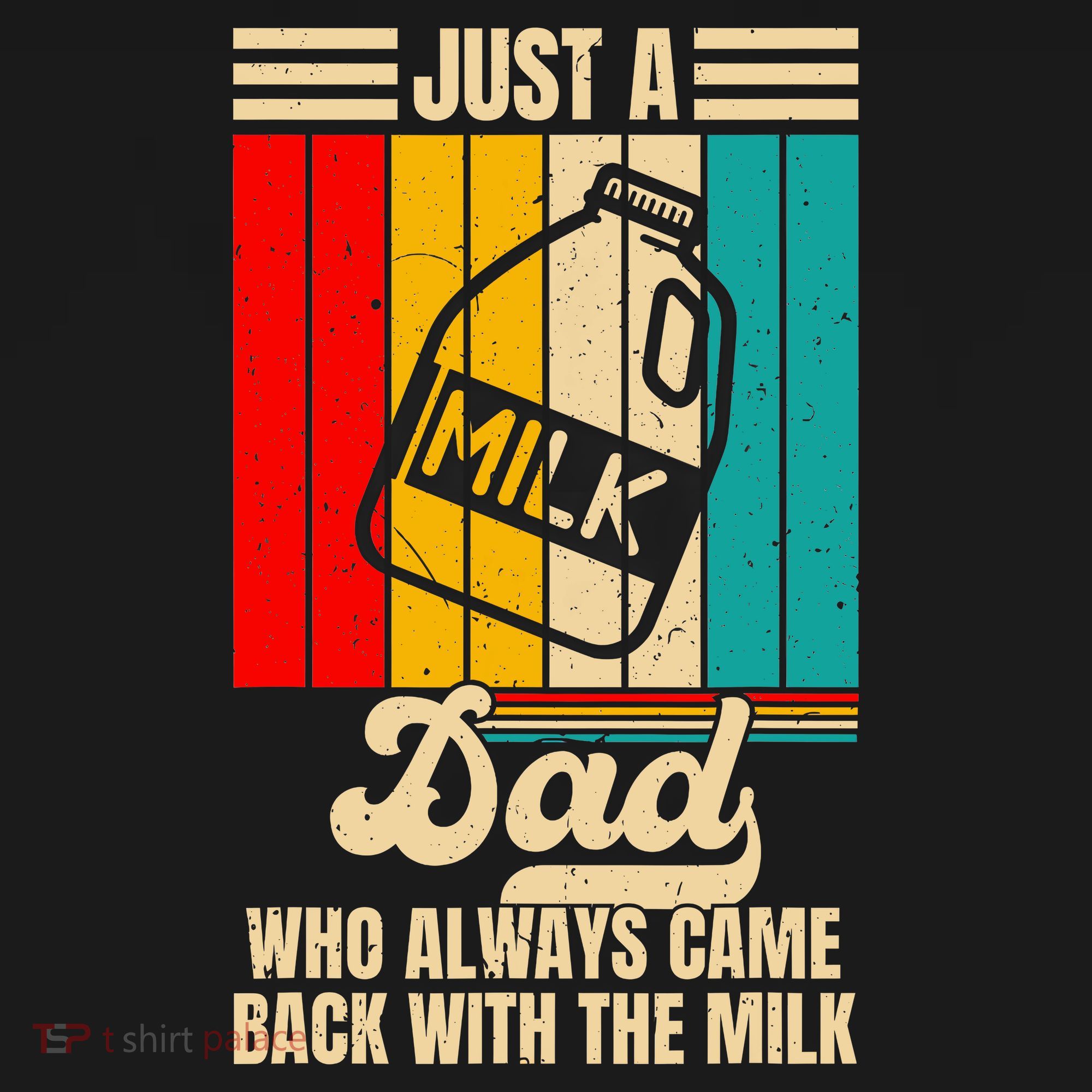 Just A Dad Who Always Came Back With The Milk FatherS Day Mousepad