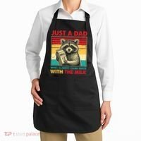 Just A Dad Who Always Came Back With The Milk Apron thumb 2