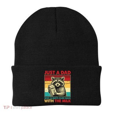 Just A Dad Who Always Came Back With The Milk Beanie