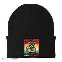 Just A Dad Who Always Came Back With The Milk Beanie thumb 0