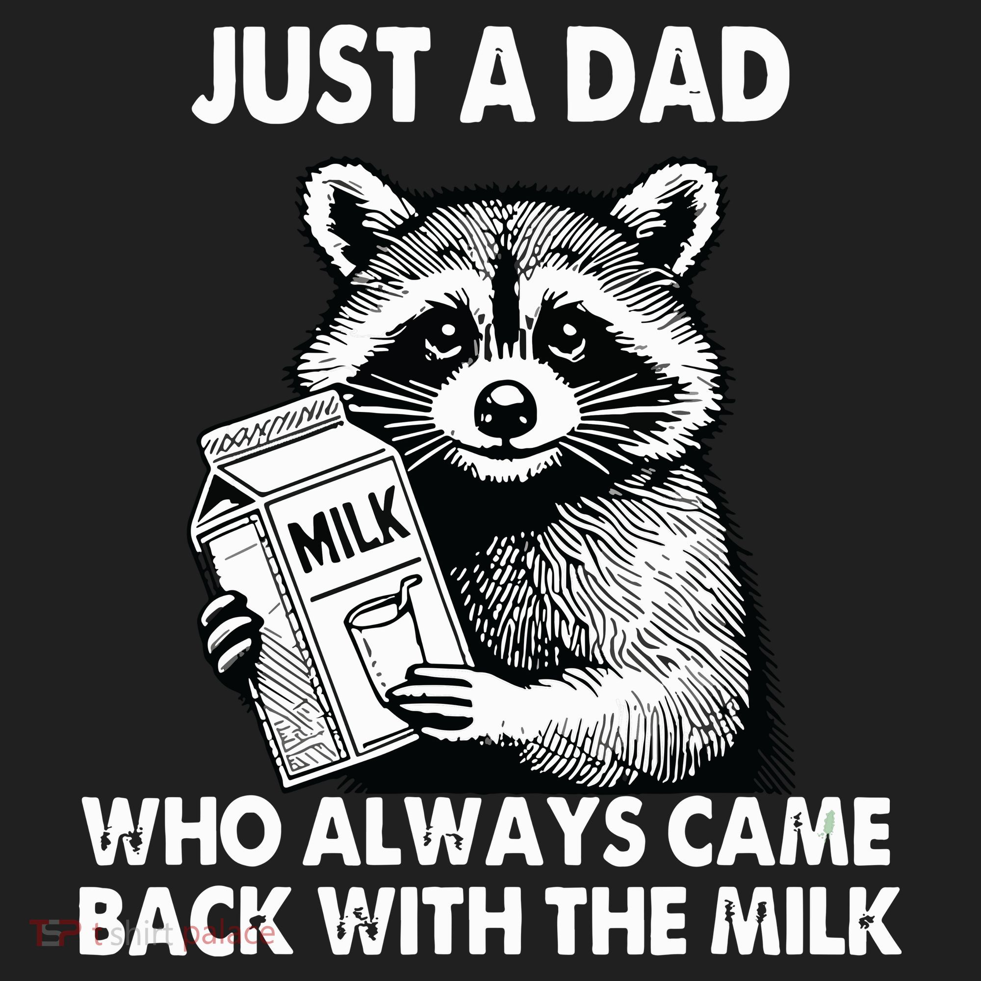 Just A Dad Who Always Came Back With The Milk FatherS Day Golf Towel