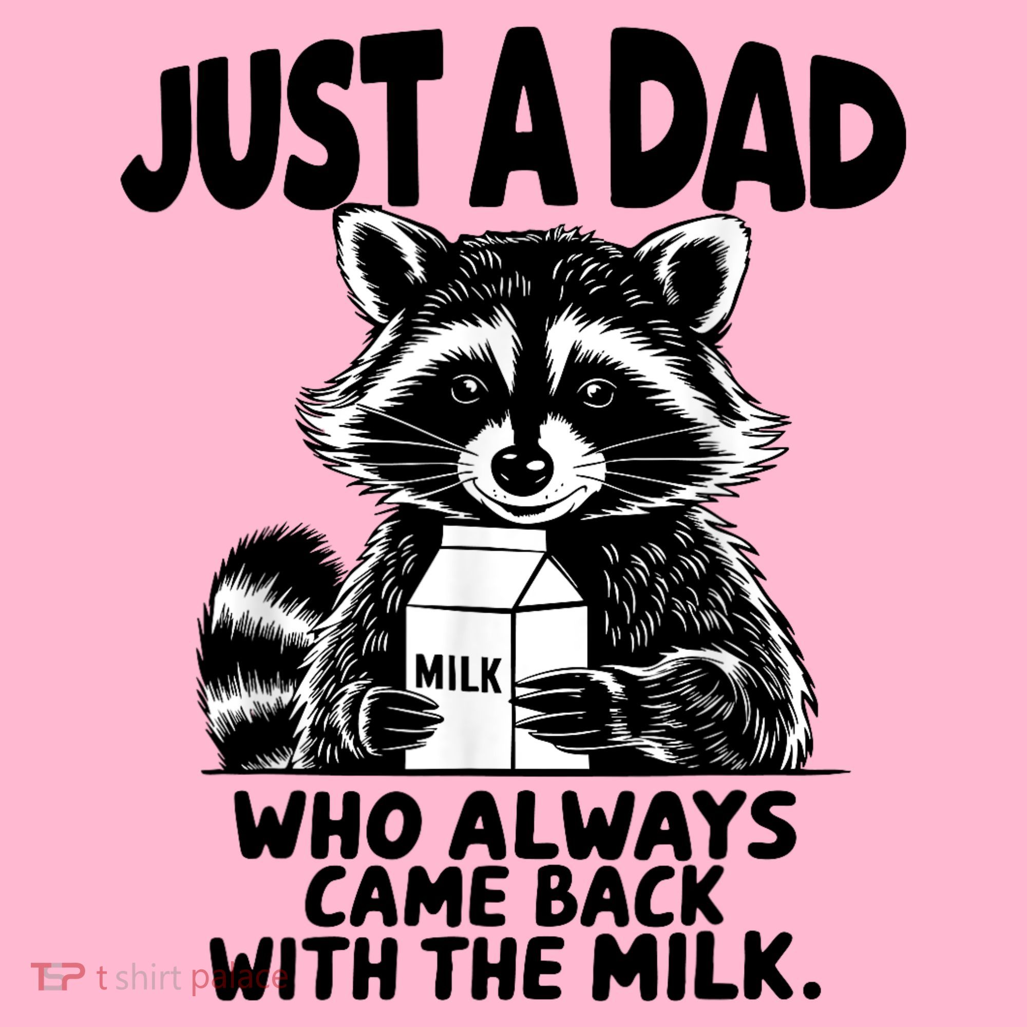 Just A Dad Who Always Came Back With The Milk Funny Dad Joke Coaster