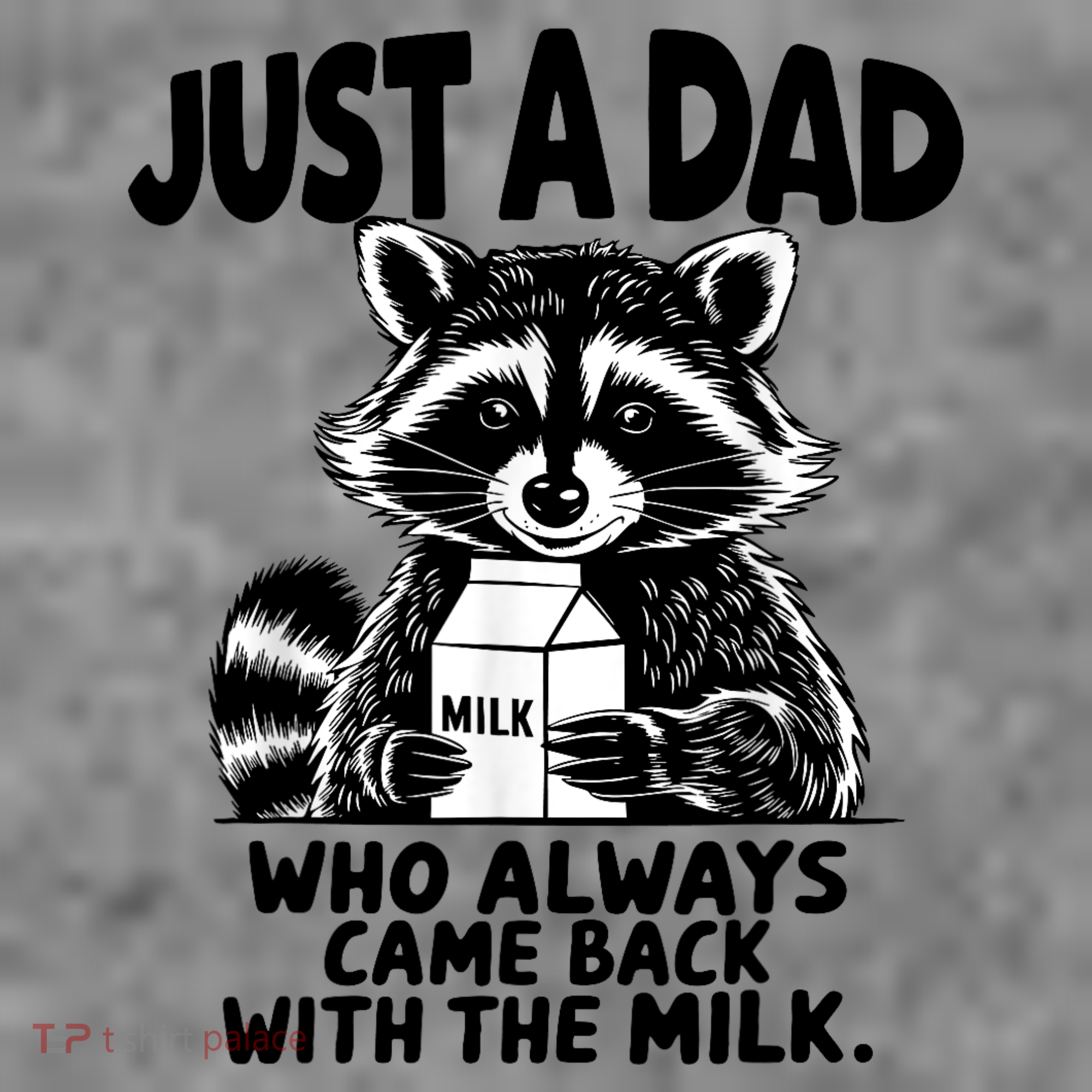 Just A Dad Who Always Came Back With The Milk Funny Dad Joke Toddler Hoodie