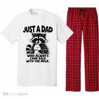Just A Dad Who Always Came Back With The Milk Funny Dad Joke Pajama Set thumb 0
