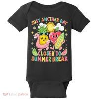 Just Another Day Closer To Summer Break Teacher Baby Bodysuit thumb 0