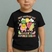 Just Another Day Closer To Summer Break Teacher Toddler T-Shirt thumb 2