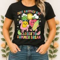 Just Another Day Closer To Summer Break Teacher Women's T-Shirt thumb 2